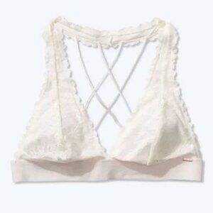 Victoria's Secret PINK lace Strappy halter Bralette